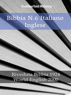 cover image of Bibbia N.6 Italiano Inglese